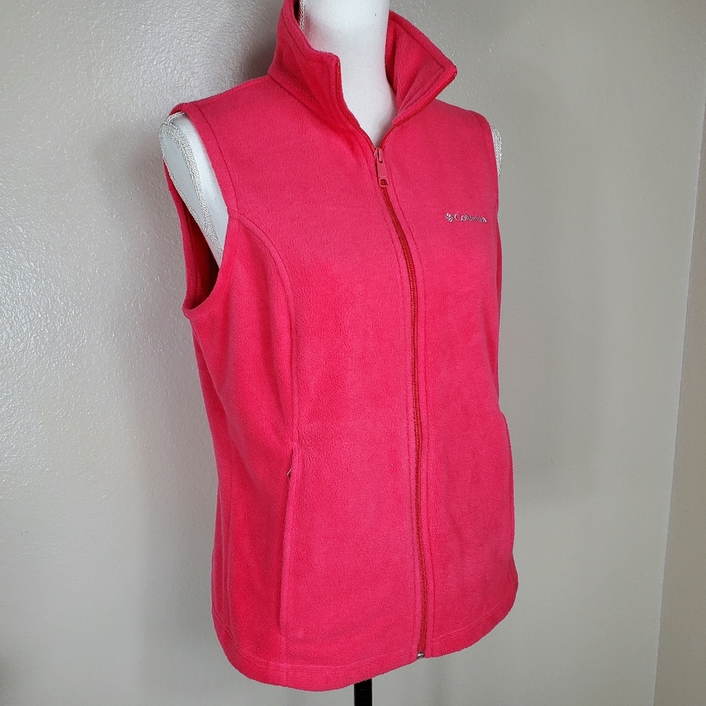 Columbia Fleece Vest. Sz M - Picture 2 of 8